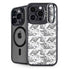 Looney Tunes Porky Pig Black and White iPhone 16 Pro Kickstand Case