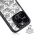 Looney Tunes Porky Pig Black and White iPhone 16 Pro Kickstand Case