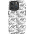 Looney Tunes Porky Pig Black and White iPhone 16 Pro Max Impact Case