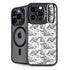 Looney Tunes Porky Pig Black and White iPhone 16 Pro Max Kickstand Case