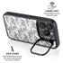 Looney Tunes Porky Pig Black and White iPhone 16 Pro Max Kickstand Case
