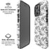 Looney Tunes Porky Pig Black and White iPhone 16 Pro Max Magsafe Impact Case