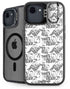 Looney Tunes Porky Pig Black and White iPhone 16e Kickstand Case