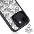 Looney Tunes Porky Pig Black and White iPhone 16e Kickstand Case