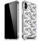 Looney Tunes Porky Pig Black and White iPhone X/XS Clear Case