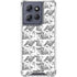 Looney Tunes Porky Pig Black and White Moto G Stylus 5G (2025) Clear Case