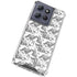 Looney Tunes Porky Pig Black and White Moto G Stylus 5G (2025) Clear Case