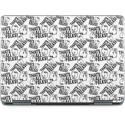 Looney Tunes Porky Pig Black and White Notebook 9 Pro 13in (2017) Skin