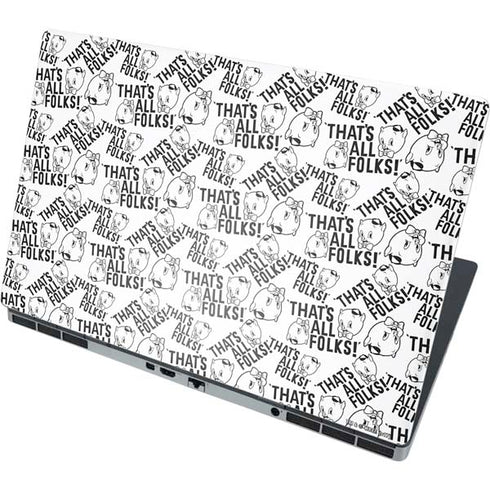 Looney Tunes Porky Pig Black and White Dell Precision Skin