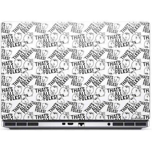 Looney Tunes Porky Pig Black and White Dell Precision Skin