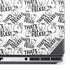 Looney Tunes Porky Pig Black and White Dell Precision Skin