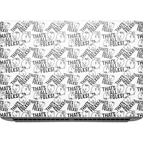 Looney Tunes Porky Pig Black and White HP ZBook Fury 16 G10 Skin