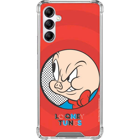 Looney Tunes Porky Pig Full Gabb Phone 4 Clear Case