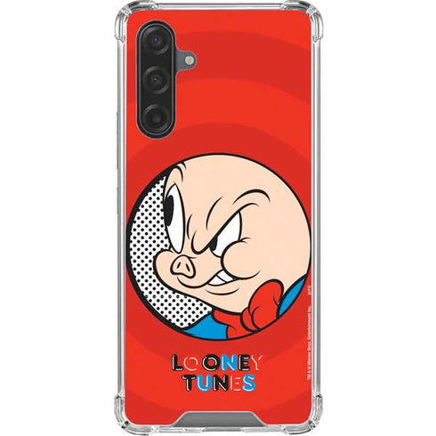 Looney Tunes Porky Pig Full Galaxy A17 Clear Case