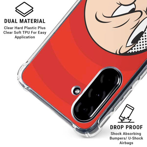 Looney Tunes Porky Pig Full Galaxy A36 5G Clear Case