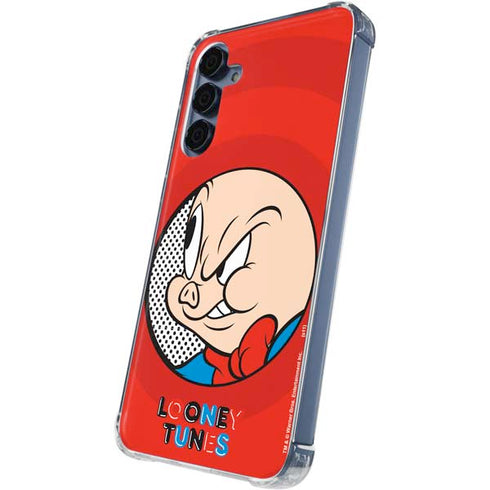 Looney Tunes Porky Pig Full Galaxy A55 5G Clear Case