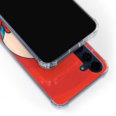 Looney Tunes Porky Pig Full Galaxy A55 5G Clear Case
