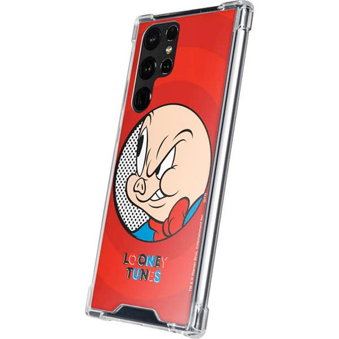 Looney Tunes Porky Pig Full Galaxy S23 Ultra Clear Case