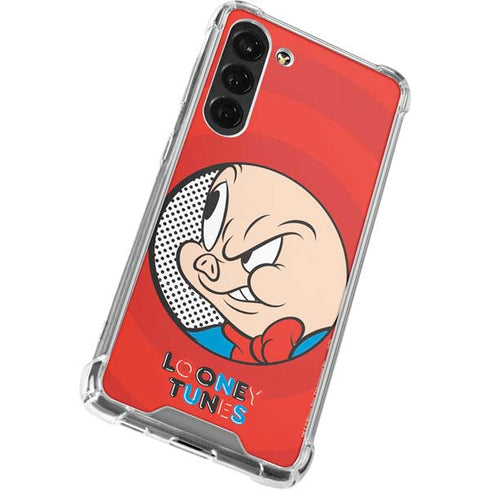 Looney Tunes Porky Pig Full Galaxy S24 FE Clear Case