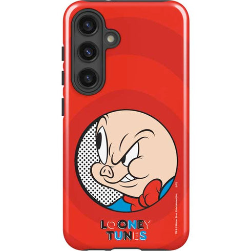 Looney Tunes Porky Pig Full Galaxy S25 Plus Impact Case
