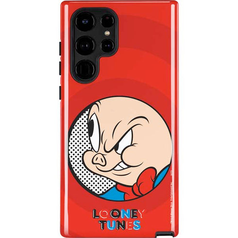 Looney Tunes Porky Pig Full Galaxy S25 Ultra Impact Case