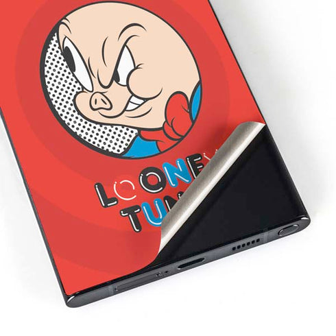 Looney Tunes Porky Pig Full Galaxy S25 Ultra Skin