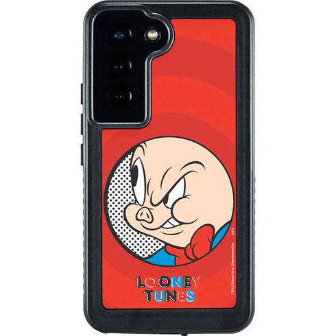 Looney Tunes Porky Pig Full Galaxy S24 Waterproof Case