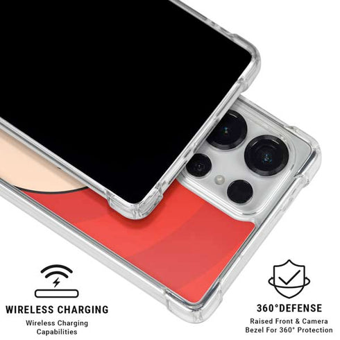 Looney Tunes Porky Pig Full Galaxy S25 Ultra Clear Case