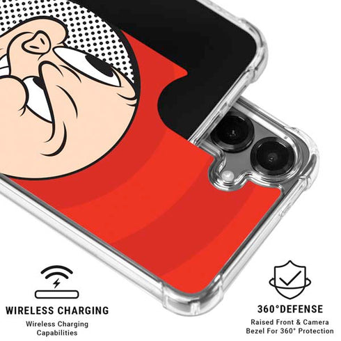 Looney Tunes Porky Pig Full Galaxy S26 Clear Case