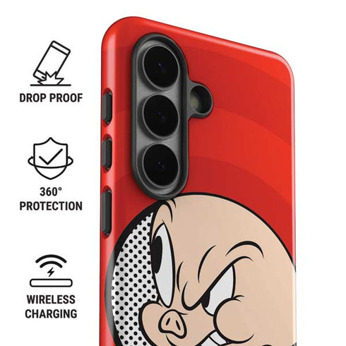 Looney Tunes Porky Pig Full Galaxy S26 Plus Impact Case