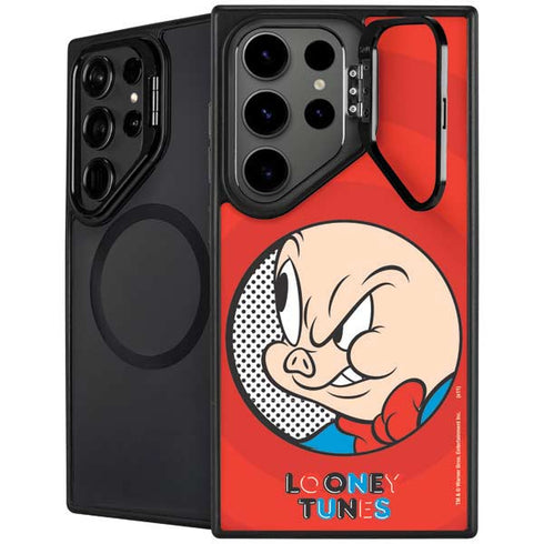 Looney Tunes Porky Pig Full Galaxy S26 Ultra Kickstand Case