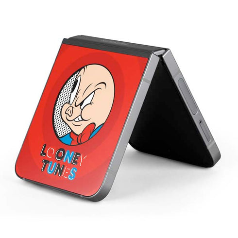 Looney Tunes Porky Pig Full Galaxy Z Flip6 Skin