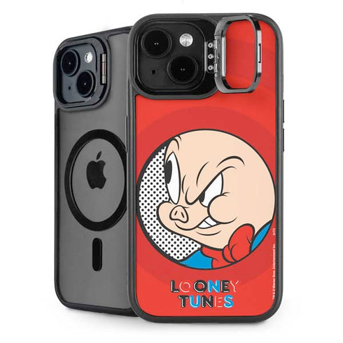 Looney Tunes Porky Pig Full iPhone 13 Kickstand Case