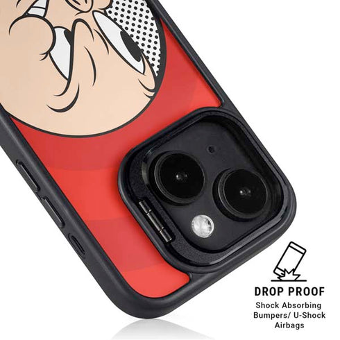 Looney Tunes Porky Pig Full iPhone 13 Kickstand Case