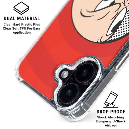 Looney Tunes Porky Pig Full iPhone 16 Plus MagSafe Case