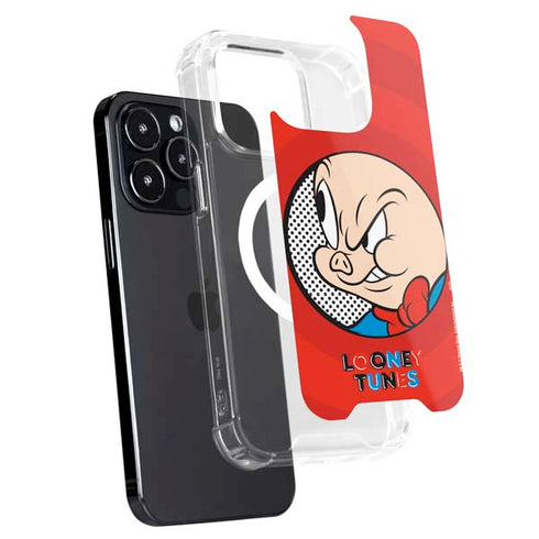 Looney Tunes Porky Pig Full iPhone 16 Pro Max MagSafe Case