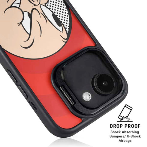 Looney Tunes Porky Pig Full iPhone 16e Kickstand Case
