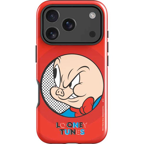 Looney Tunes Porky Pig Full iPhone 17 Pro Max Impact Case
