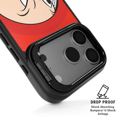 Looney Tunes Porky Pig Full iPhone 17 Pro Max Kickstand Case