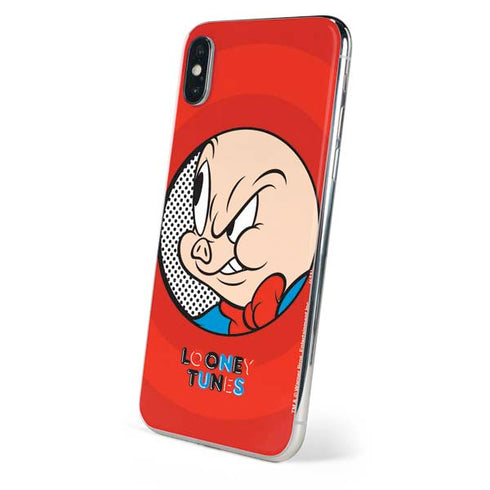 Looney Tunes Porky Pig Full iPhone XS Skin