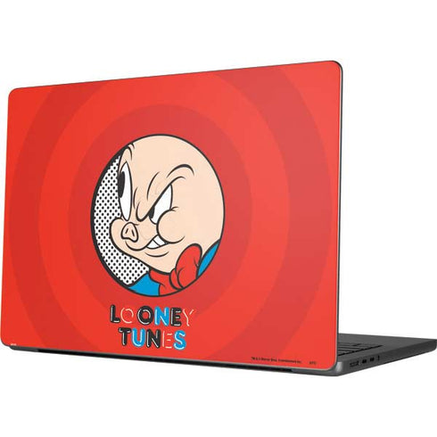 Looney Tunes Porky Pig Full Apple MacBook Pro 14-inch Skin