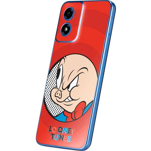 Looney Tunes Porky Pig Full Moto G Play 4G (2024) Skin