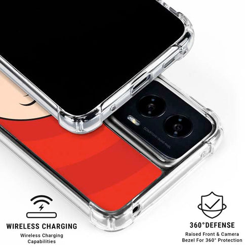 Looney Tunes Porky Pig Full Moto G Power 5G (2024) Clear Case