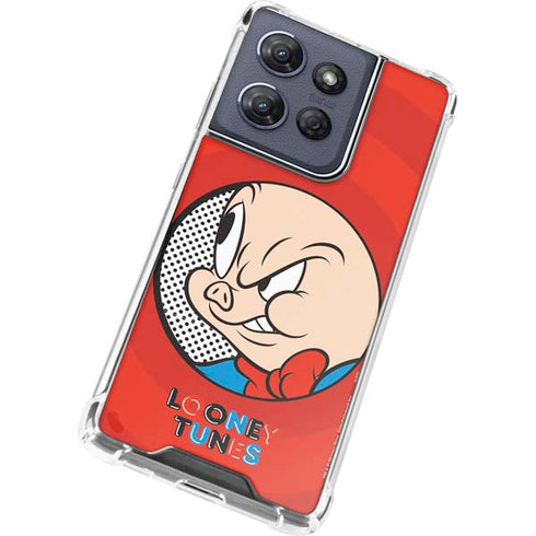 Looney Tunes Porky Pig Full Moto G Stylus 5G (2025) Clear Case