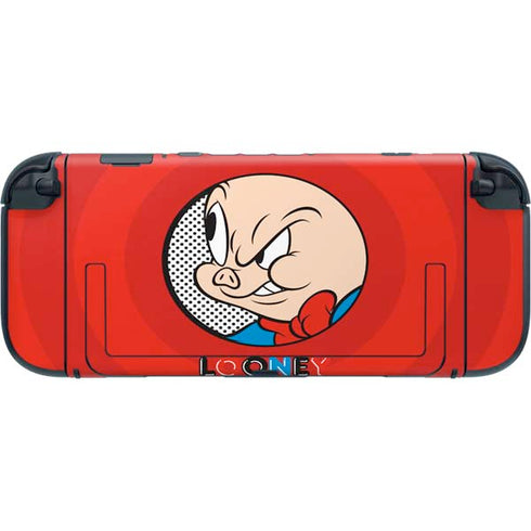 Looney Tunes Porky Pig Full Nintendo Switch 2 (2025) with Joy-Con Skin