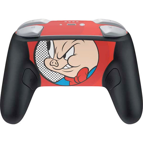 Looney Tunes Porky Pig Full Nintendo Switch 2 (2025) Pro Controller Skin