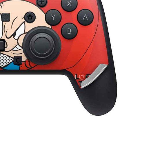 Looney Tunes Porky Pig Full Nintendo Switch 2 (2025) Pro Controller Skin