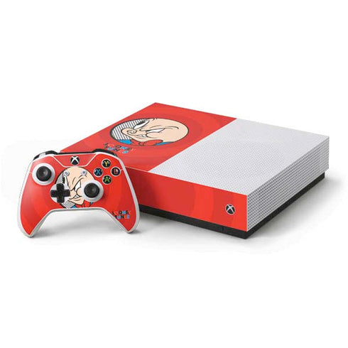 Looney Tunes Porky Pig Full Xbox One S All-Digital Edition Bundle Skin