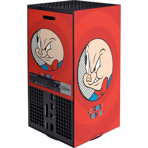 Looney Tunes Porky Pig Full Xbox Series X Bundle Skin