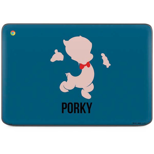Looney Tunes Porky Pig Identity HP Chromebook Skin